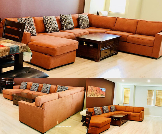 Sectional Couch, 6 Seater Sectional Couch, 6 Seater