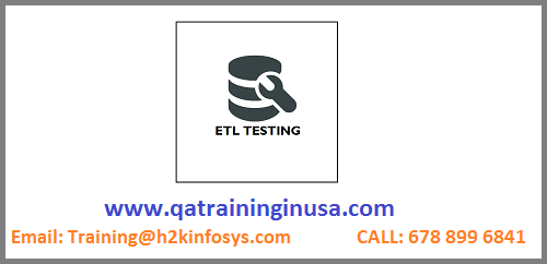 ETL Testing Online Training With Live Project ETL Testing Online Training With Live Project
