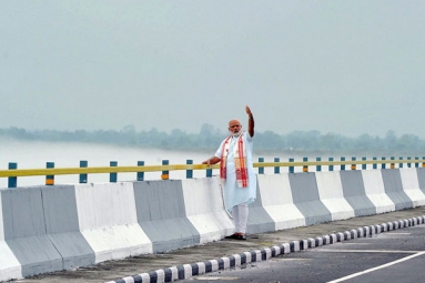1858 roads and 84 bridges completed in J&amp;K under PMGSY