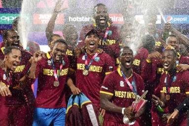 “Nothing quite like that finish to a game 6 6 6 6 congrats WI !”, says Warne “Nothing quite like that finish to a game 6 6 6 6 congrats WI !”, says Warne